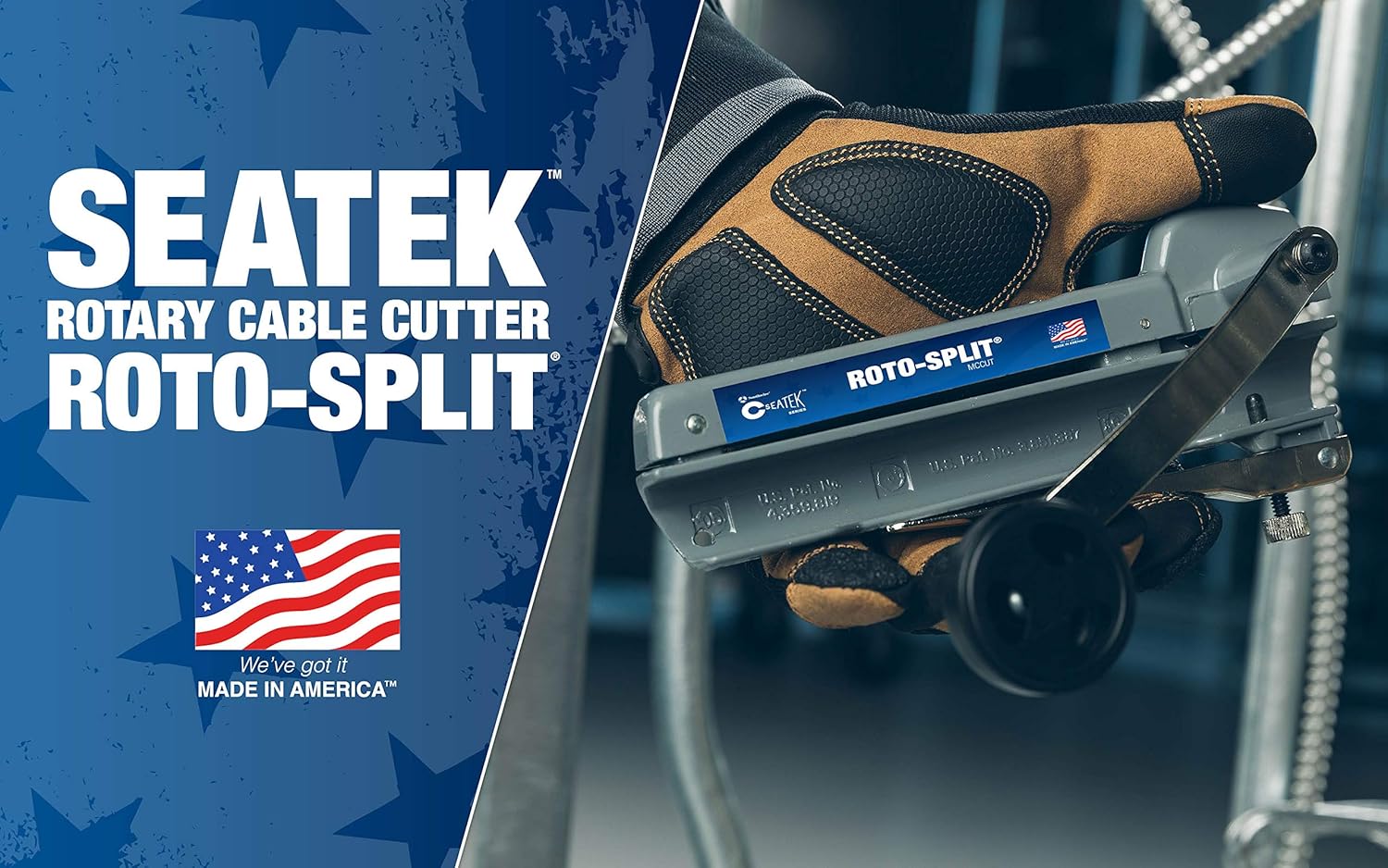 Southwire Rotary Cutter with Lever BX - Cuts & Strips Armored Cable 14/2 to 10/4 - Durable Epoxy-Enameled Body - Blade Storage in Handle - Cuts 3/8" Trade Size Flex