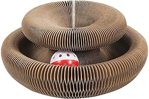 Organlada Cat Scratcher Cardboard: Purrfect Playtime Magic