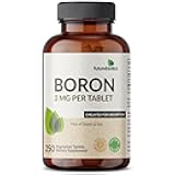 Futurebiotics Boron 3mg, Vegetarian, Non-GMO, Chelated for Absorption, 250 Tablets