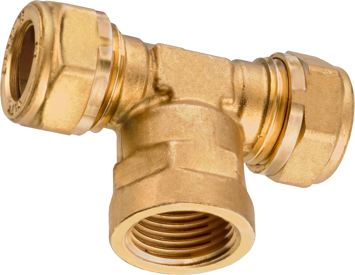 CORNAT TEC583695 18 x 1/2 x 18mm Press Screw T-Coupling