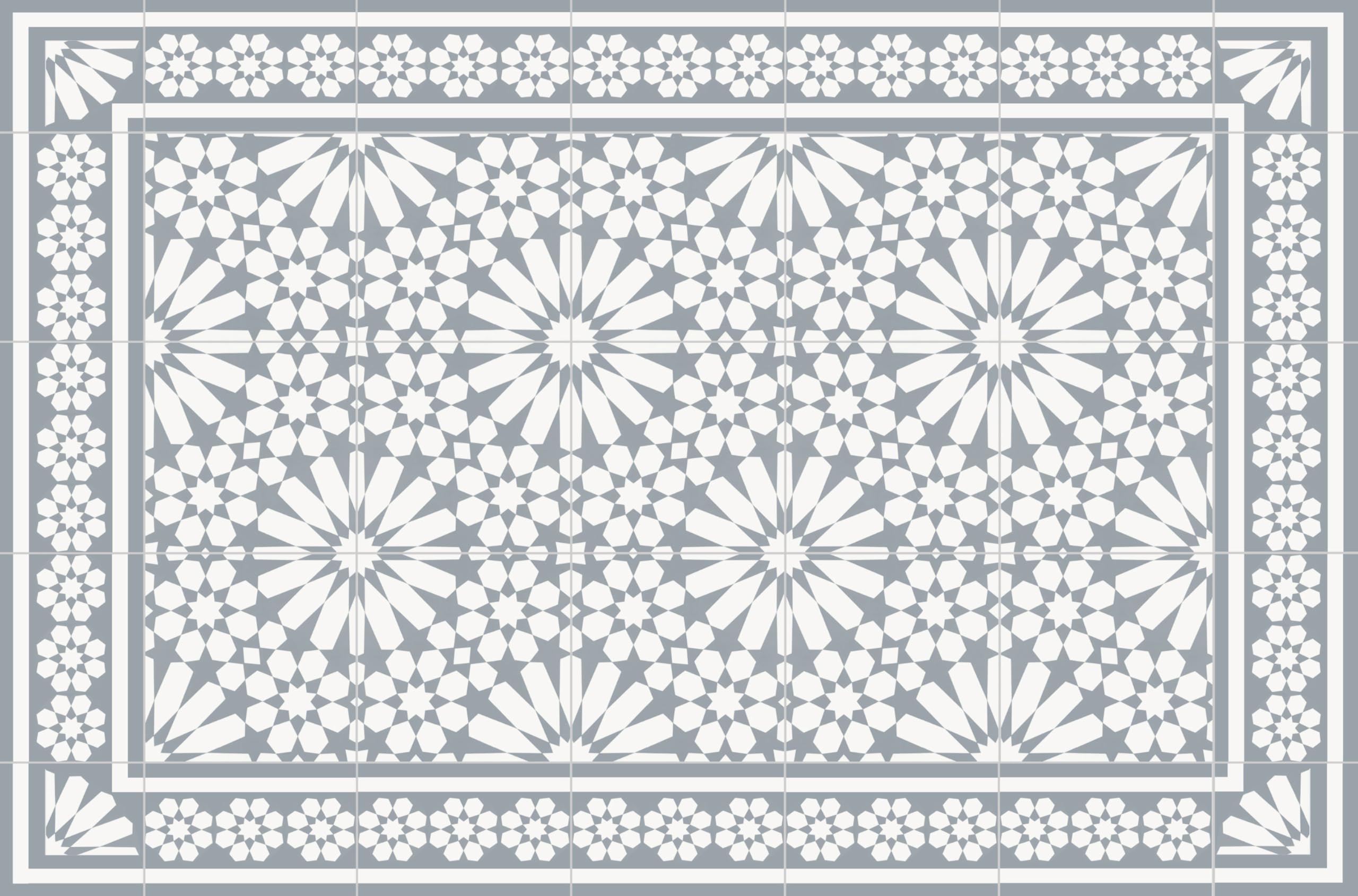 Viniliko Alfombra de Vinilo, Gris Claro, 66x100