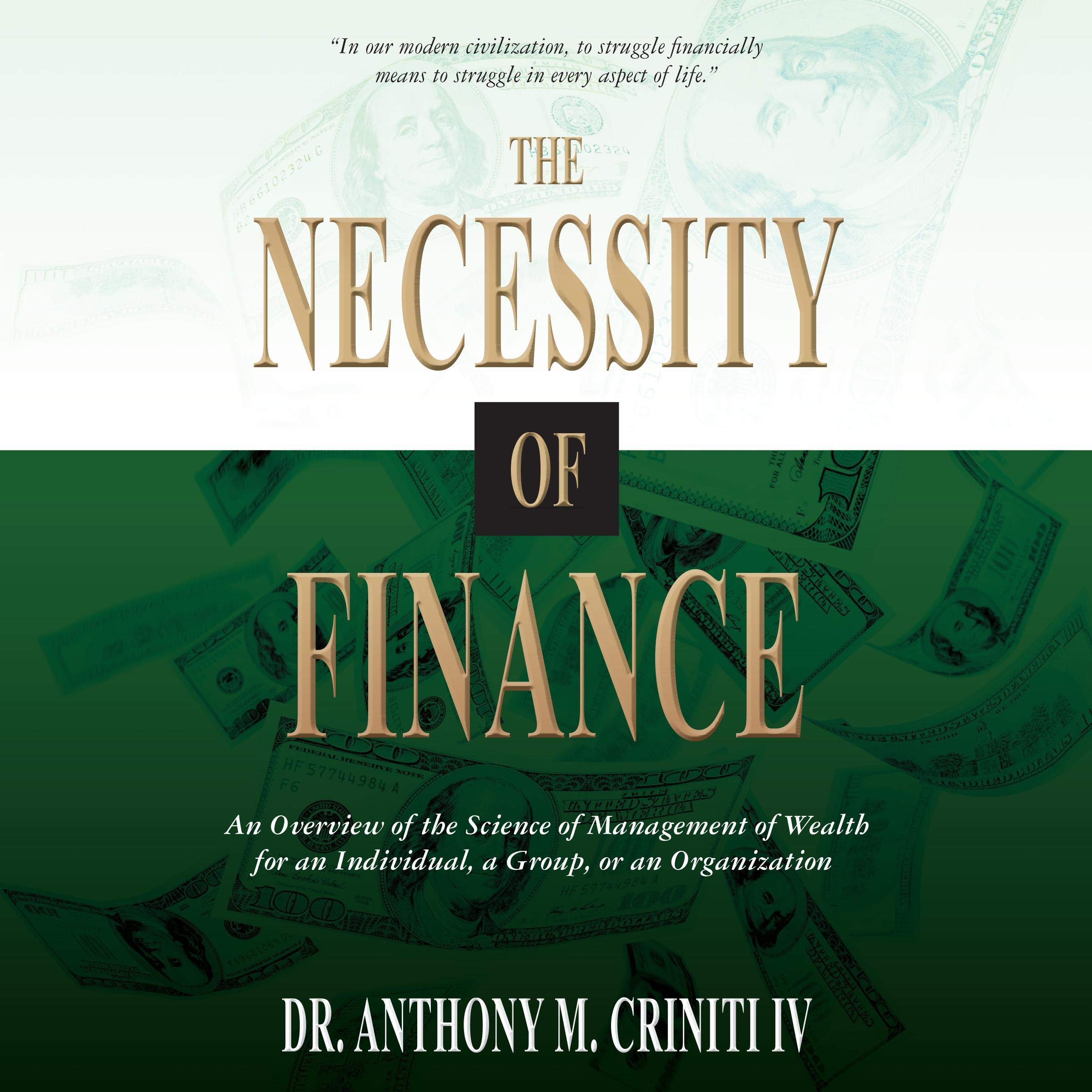 Cover art for The Necessity of Finance