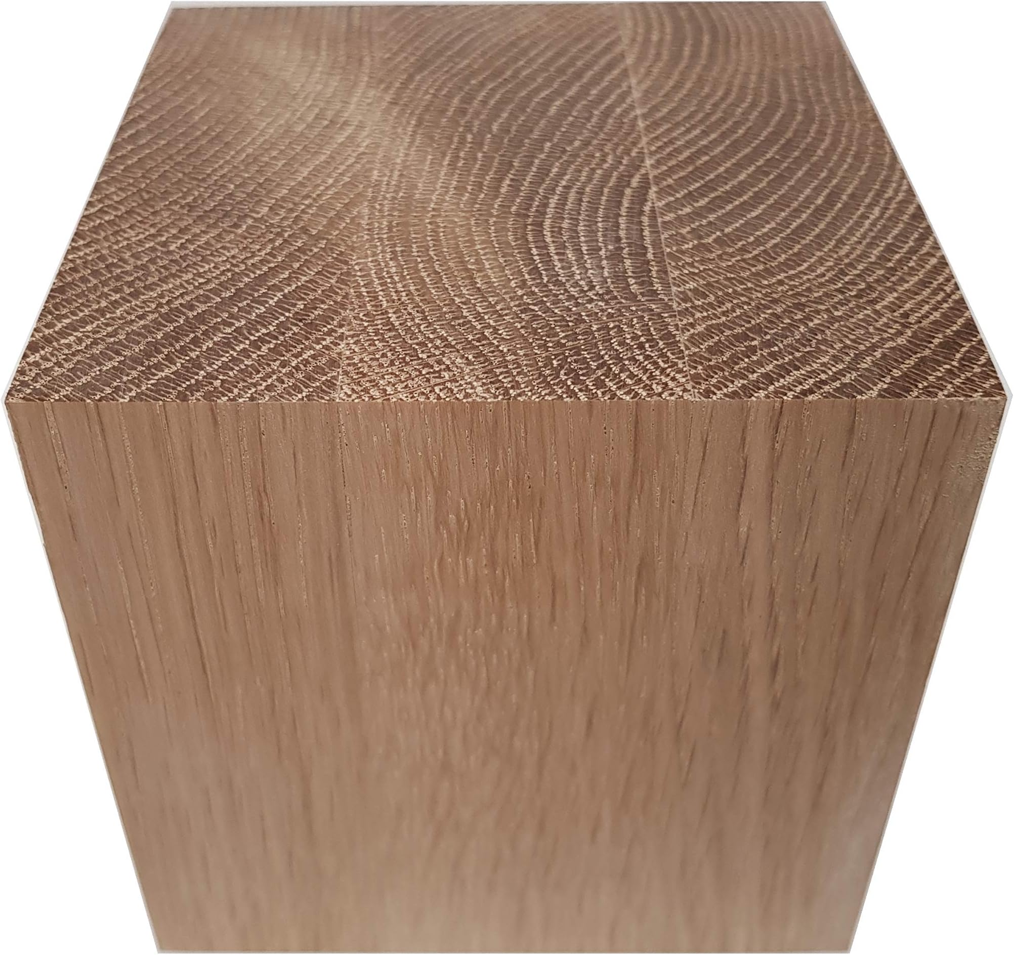 1 Cube 4.0" /~100 mm Wooden Blocks Bundle Set Oak Wood Natural ECO Bricks