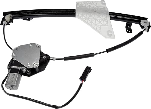 Dorman 741-597 Conjunto de motor y regulador de elevalunas eléctrico del lado del pasajero trasero compatible con modelos seleccionados de Jeep