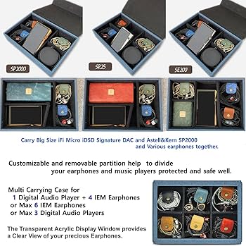Amazon.co.jp: キャリングケース イヤホン 収納 FiiO iBasso