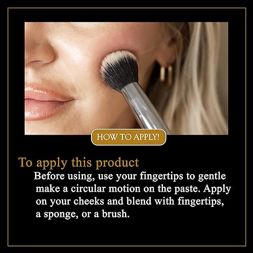 Blush Stick Trio - Buildable Hydrating Skin Moisturizer Blush Stick - Long Lasting Highlighter Stick - 3 Pack Makeup Stick for Older Women & Mature Skin