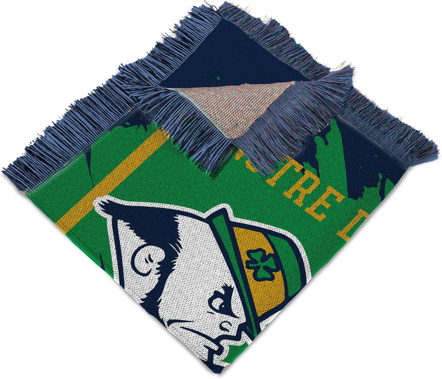 Northwest The Company Micro Raschel Throw Dimensional - Notre Dame - Image 4