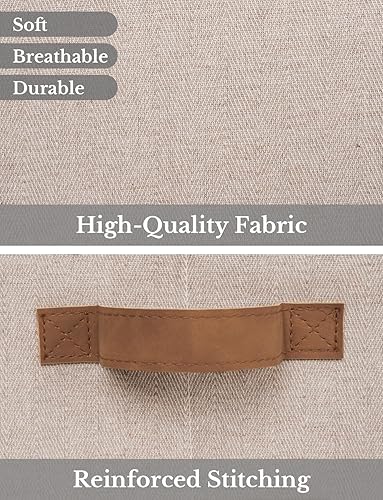 Miniatura 3 de StorageWorks Contenedores organizadores de armario, caja de almacenamiento trapezoidal, cestas de almacenamiento de tela para estantes, Jumbo,