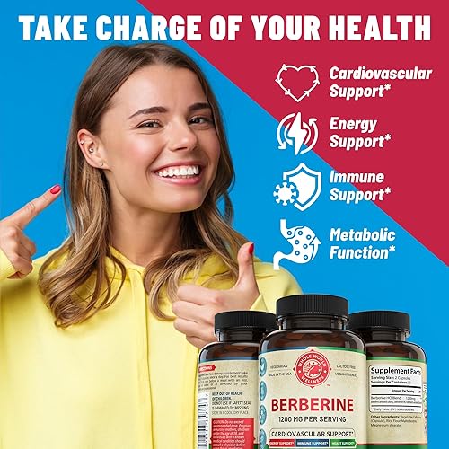 Miniatura 7 de Extracto de azafrán puro y paquete de berberina premium (una botella cada uno). Apoya el estado de ánimo, impulso de energía, función metabólica.