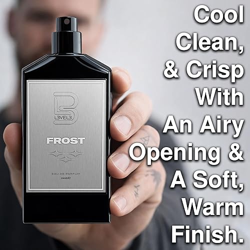 Miniatura 6 de L3 Colonia Eau de Parfum de Nivel 3 para hombre, EDP de larga duración, 3.38 fl oz (escarcha)
