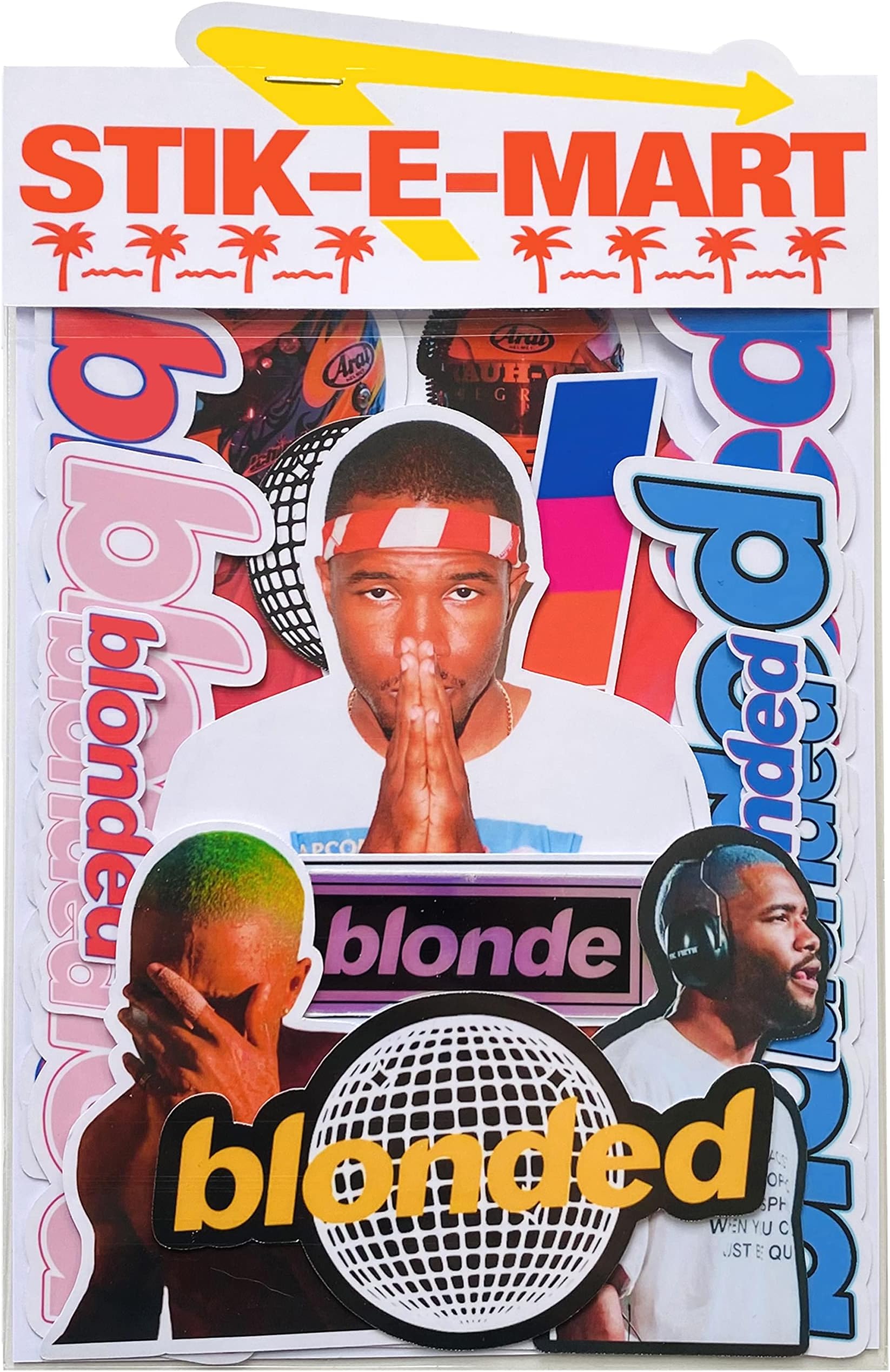 Frank Ocean Blonded Die cut Sticker Pack