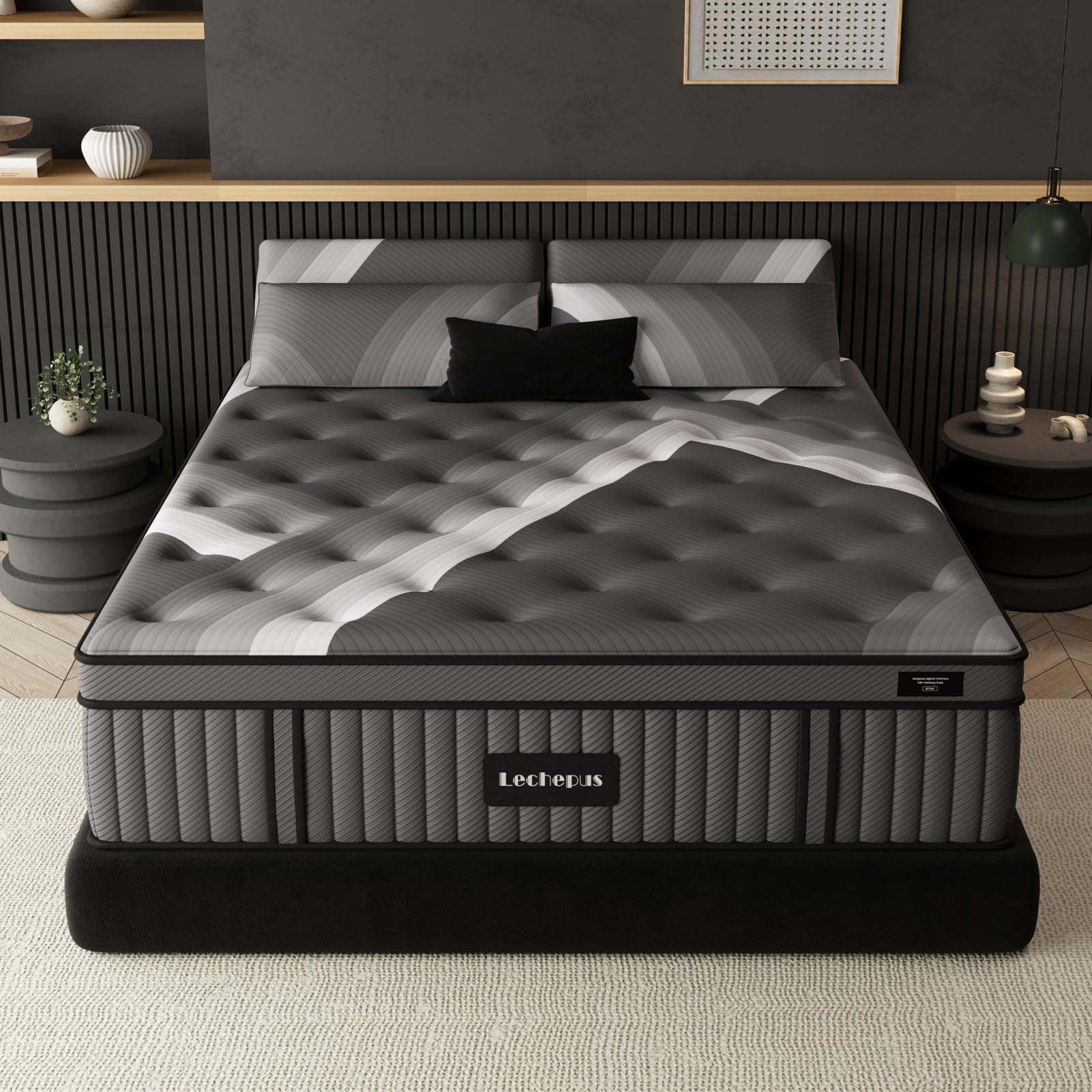 Amazon.com: Lechepus 14Inch Queen Mattress in Box, Plush Memory