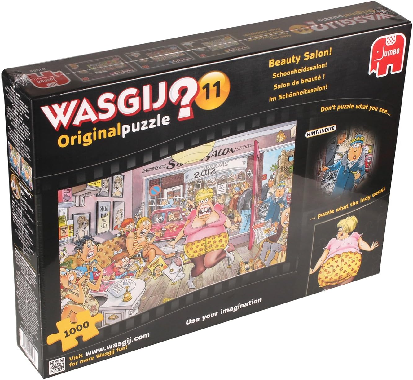 Disney Jumbo Wasgij Original 11 01996 in Beauty Salon Jigsaw Puzzle