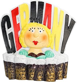 zamonji München Oktoberfest, Bayern Deutschland Hochwertigem Kunstharz 3D Kühlschrankmagnet Bayerisch Bier-Fest Souvenir Geschenk Tourist Home & Küche Deko