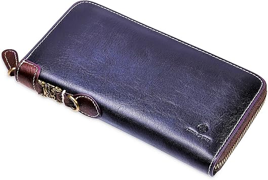 Amazon 長財布 メンズ 財布 本革 ラウンドファスナー カジュアルにお洒落で職人が 多機能 に設計した 大容量 の 革財布 インディゴブルー Fire Crave 財布 Amazon 長財布 メンズ 財布 本革 ラウンドファスナー カジュアルにお洒落で職人が 多機能 に設計した 大容量 の 革財布 インディゴブルー Fire Crave 財布