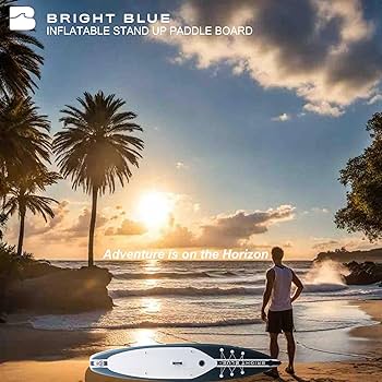 Bright　Blue　スタンドアップパドルボード　サップ Amazon | BRIGHT BLUE 12フィート6インチ 空気注入式 スタンド