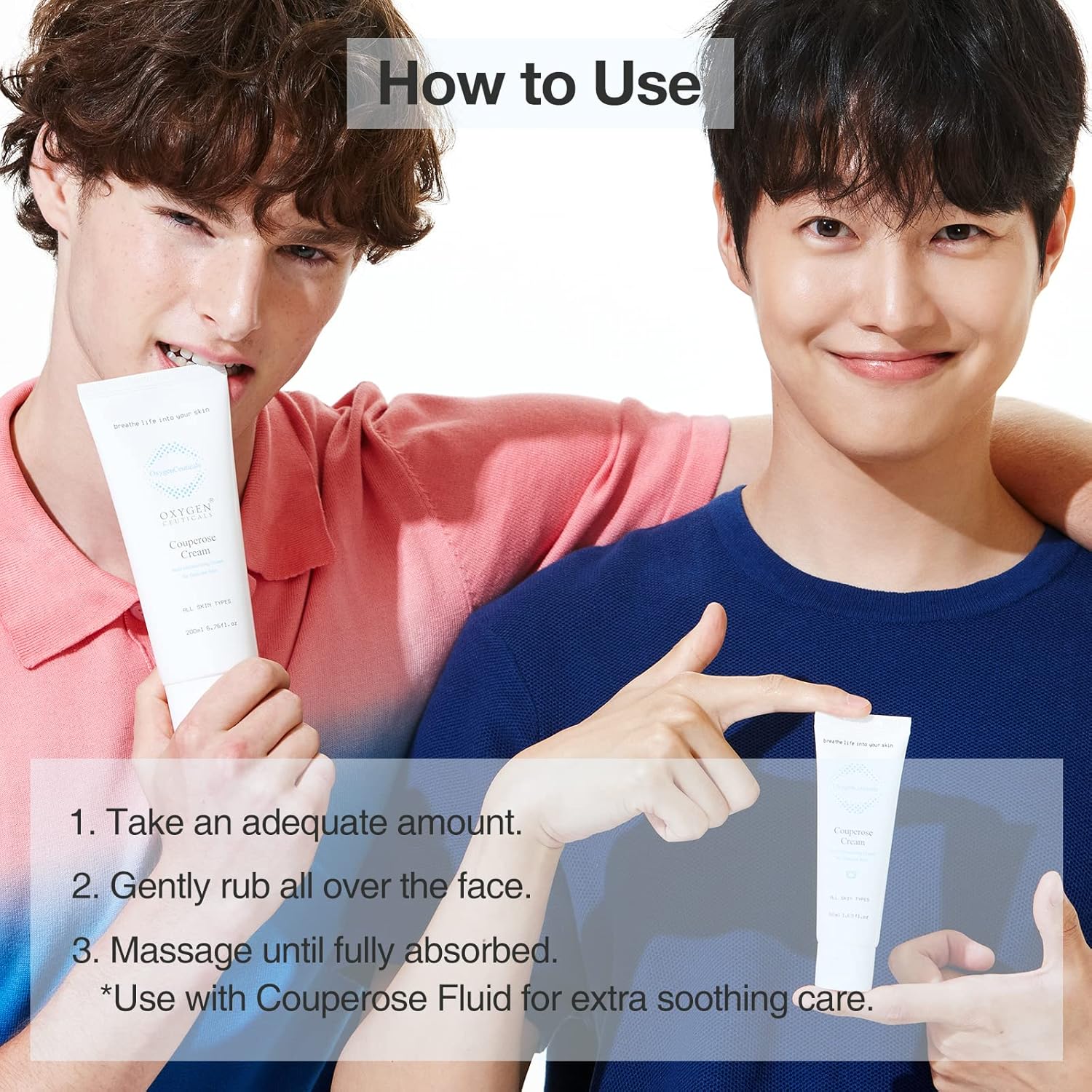 OxygenCeuticals Couperose Cream – Soothing Moisturizer with Tomato Extract, Turnip Extract & Ceramide NP, Helps Calm Redness and Support Skin Barrier for Sensitive Skin. 6.76 fl.oz. (200ml)