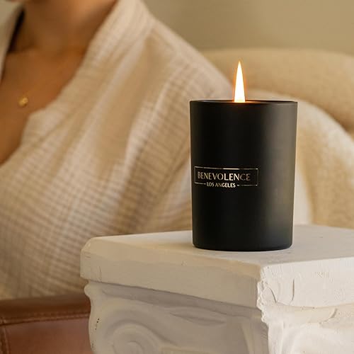 Miniatura 4 de Benevolence LA Santal Candle Vela perfumada  Velas perfumadas de 14.5 onzas para el hogar  Velas de soja natural de 3 mechas regalos para mujeres,