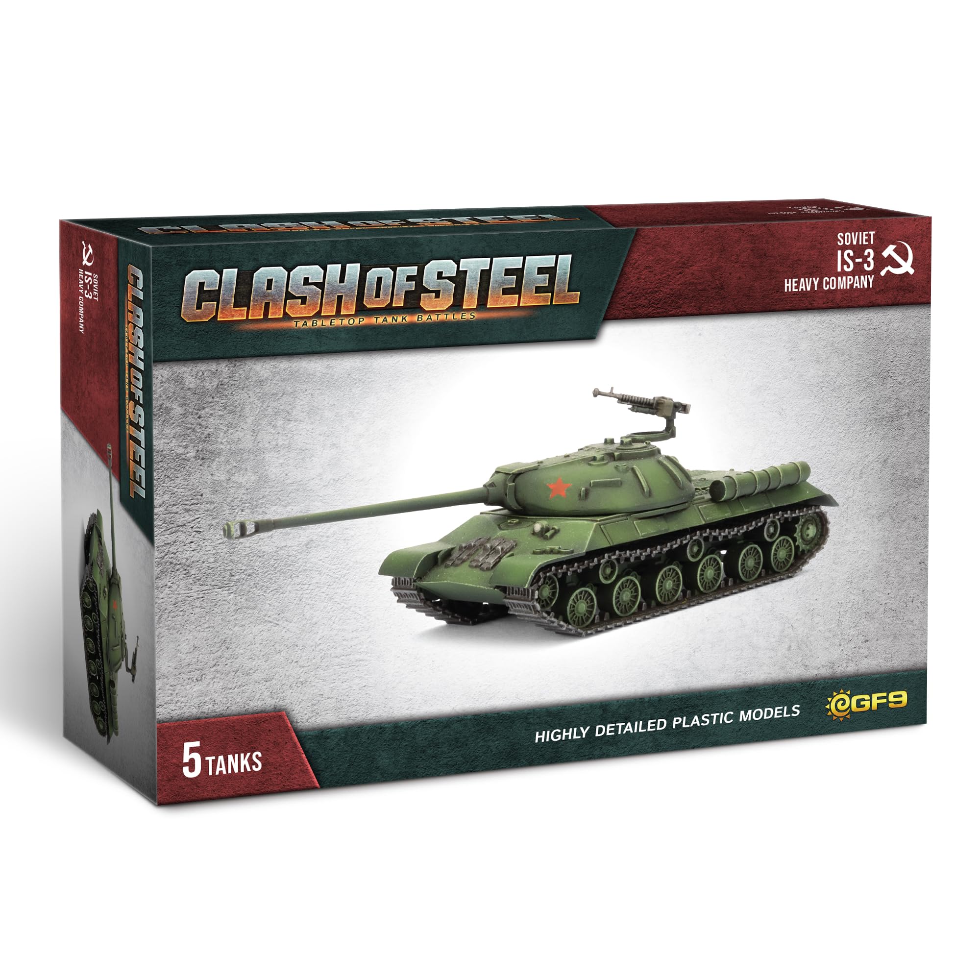 Gale Force Nine - Clash of Steel - IS-3 Heavy Tank Company