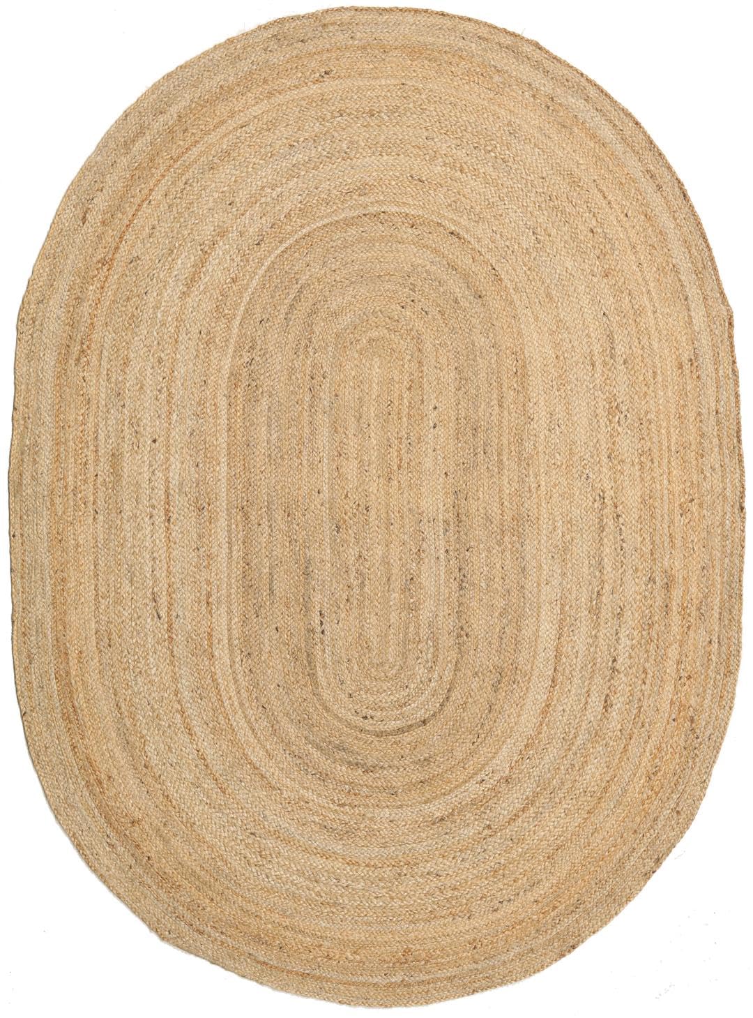 RugVista Frida Oval Teppich, 160 x 230 cm, Beige