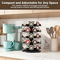 Vista 7 de Everie - Soporte para cápsulas de café compatible con cápsulas de 40 K