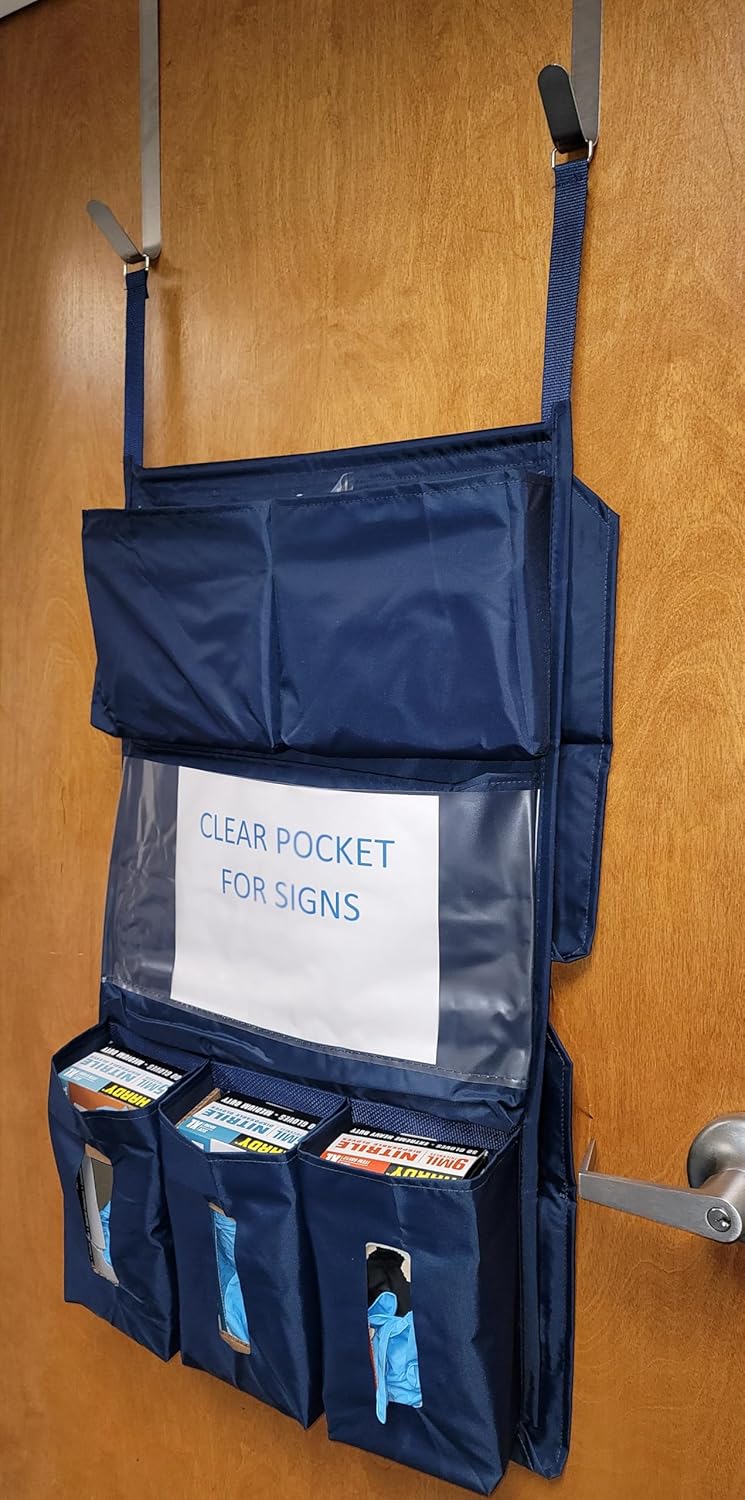 It's Sew EZ PPE Isolation Door Caddy 8 Pockets NFPA701