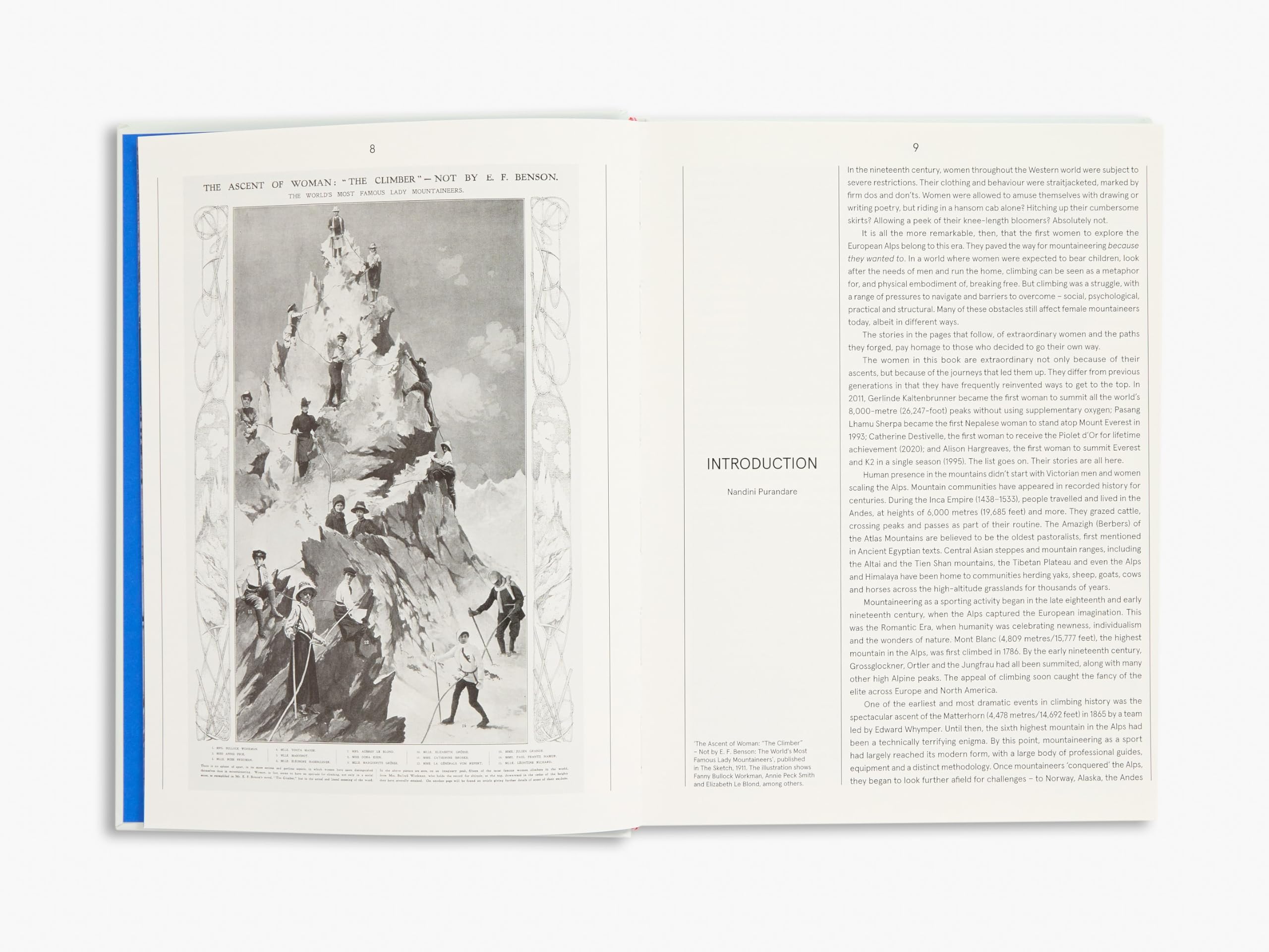 Mountaineering Women: Climbing Through History /anglais
