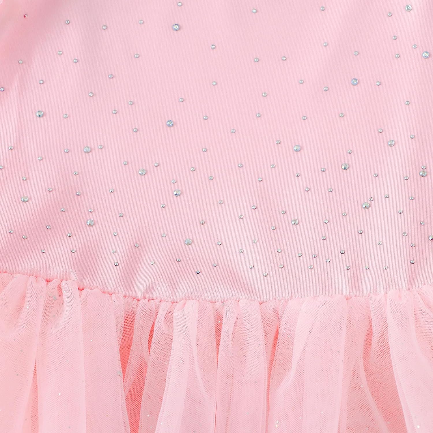 Tutu.kk Toddler Girls Tulle Dress Ruffle Sleeveless Shiny Tiered Fluffy Tutu Dresses Summer Cake Dress for Birthday Party - Image 6