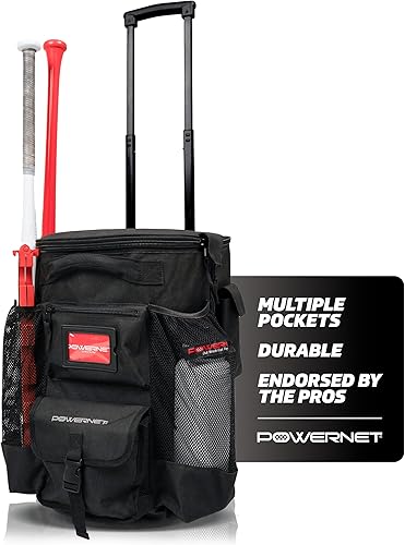 PowerNet Baseball Softball Coaching Bucket Caddy Cover, Multiple Pockets Carry Gameday Essentials, 3 Styles for 6 Gallon Bucket Organization