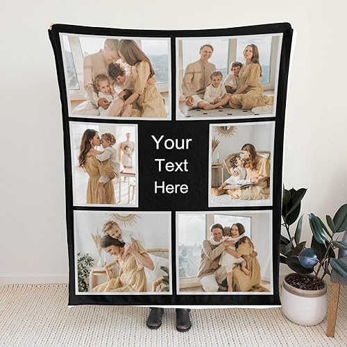 Miniatura 4 de Dr.TOUGH Mantas personalizadas con texto de fotos, mantas de fotos personalizadas, fotos personalizadas con mis propias fotos, foto-6