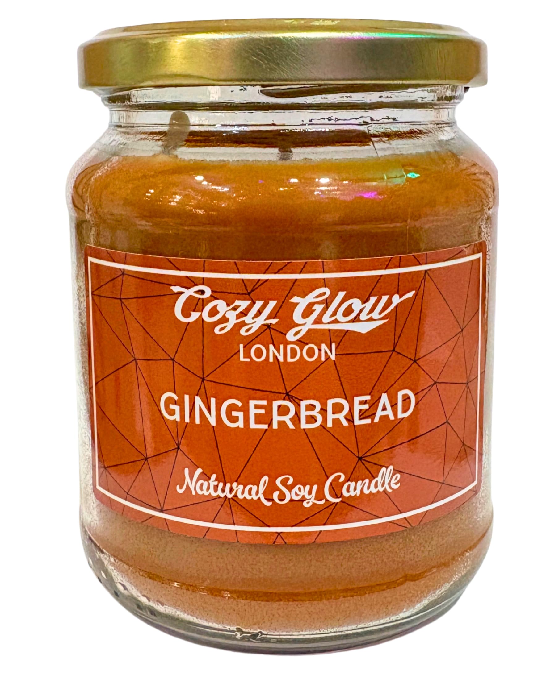 Bougie de soja pain d'épices Cozy Glow artisanale haut de gamme