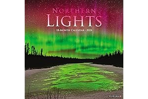 2024 Aurora Borealis Wall Calendar: Witness the Ethereal Beauty of the Northern Lights
