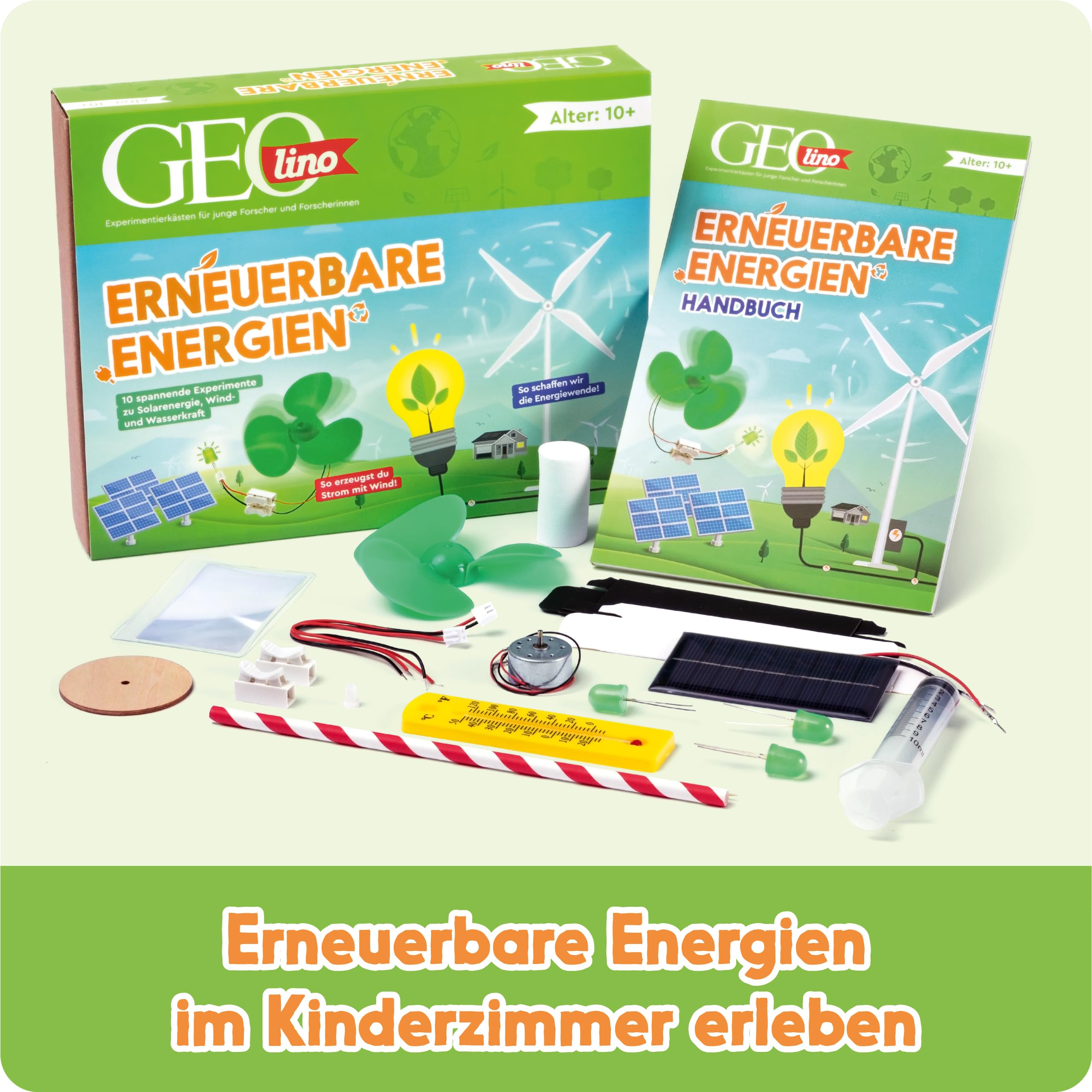 FRANZIS 67222 - GEOLINO - Erneuerbare Energien, inspirierende Bauprojekte für drinnen und draußen