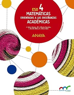 Matemáticas orientadas a las Enseñanzas Académicas 4