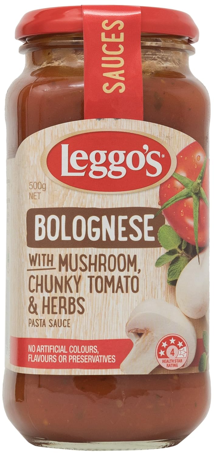 Leggos Bolognese with Mushroom Pasta Sauce 500g Amazon.in Grocery & Gourmet Foods