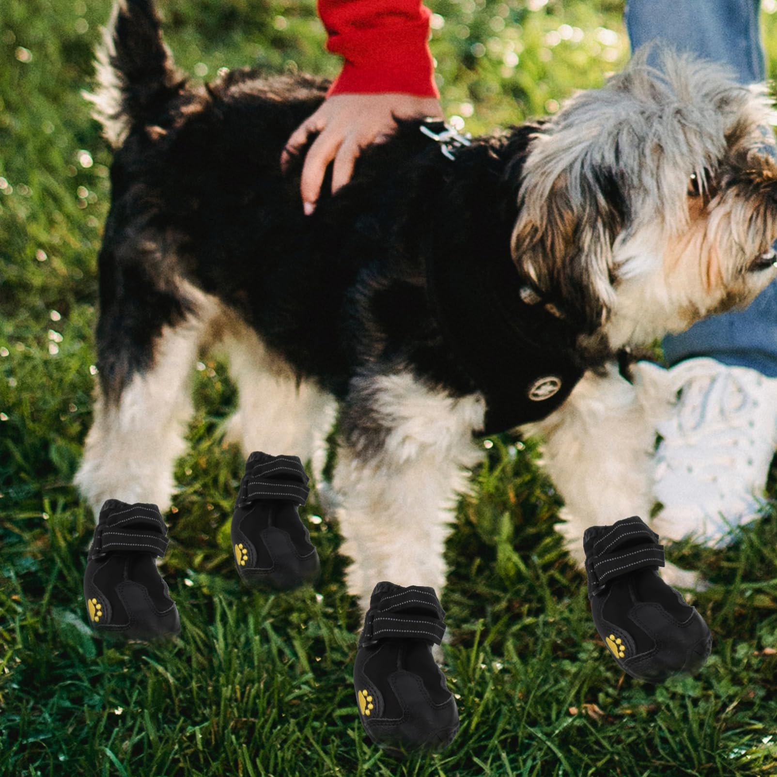 Mipcase 4 Piezas Perro Mascota Zapatos De Invierno Zapatos para Mascotas para El Verano Zapatos para Perros Botas para Perros Zapatos De Perro De Invierno Pata De Perro Cachorro