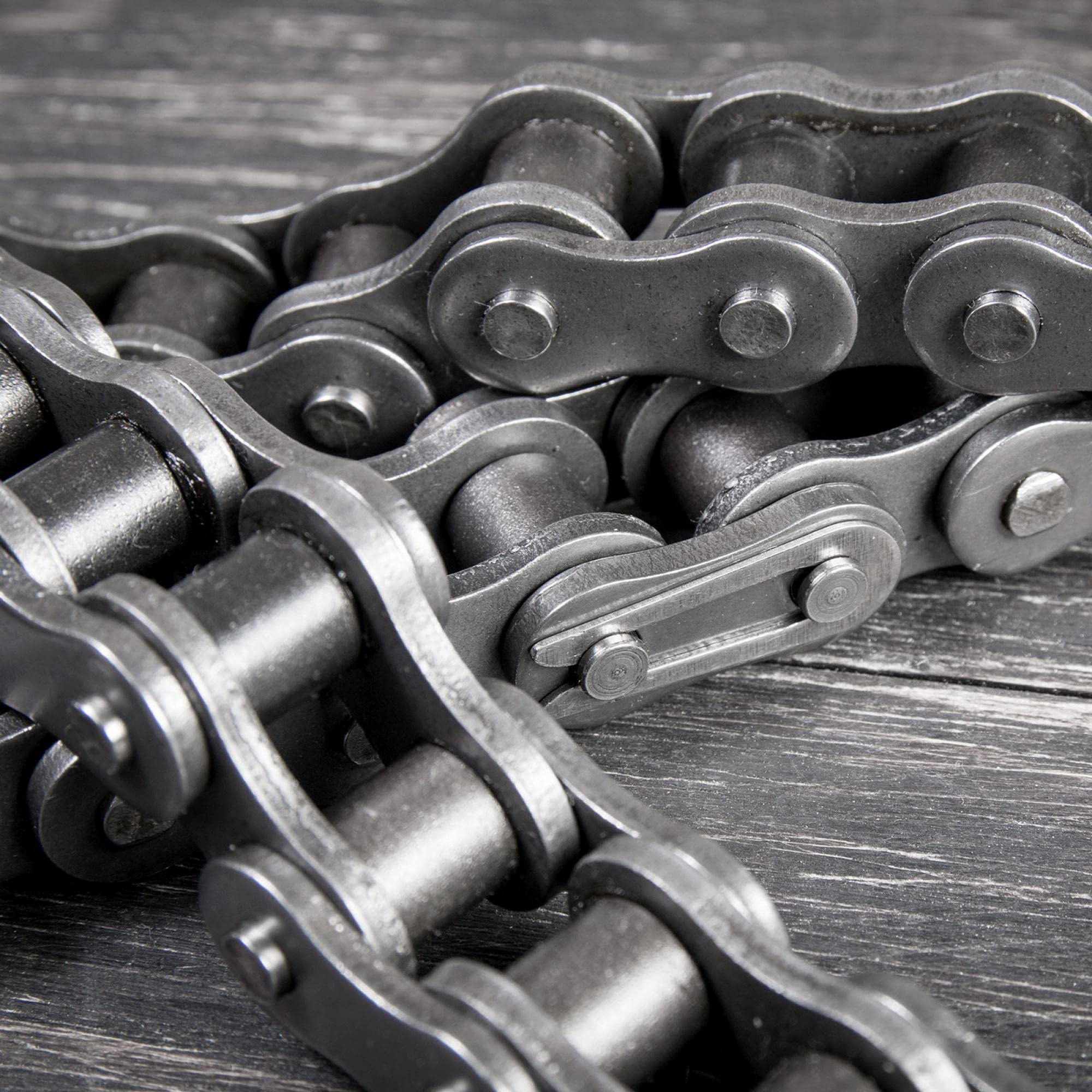 5 Rodillos De Eslabón Conector Para Cadena #50 - Acero Al Carbono, Paso 5/8", Estándar 10A, Repuesto Para Transmisiones