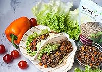 Vista 5 de Food to Live - Lentejas rojas enteras, 2.5 libras - Lentejas crudas secas, germinables, veganas, kosher, a granel. Cocción rápida. Buena fuente