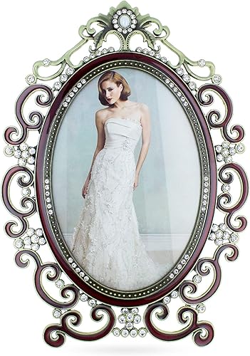 BestPysanky Marco de fotos estilo real de 9.7 pulgadas