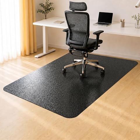 Kuyal Chair mat for Hardwood Floor 46 x 53 inches Rectang...