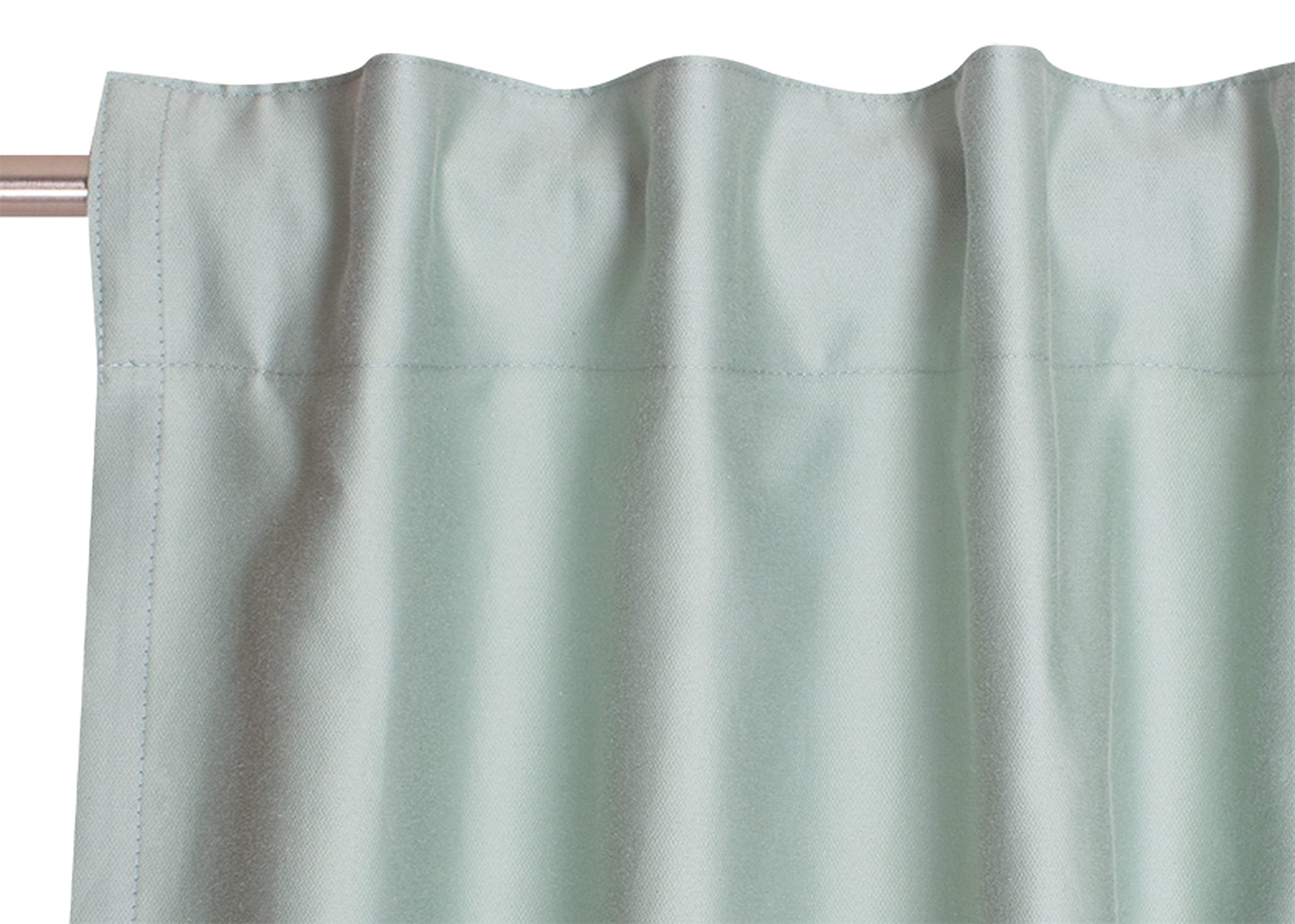Schöner Wohnen Kollektion Gardine Soft 130x250 - Vorhang Blickdicht Salbei Baumwollmix - Vorhänge Wohnzimmer - Dekoschal - Curtains