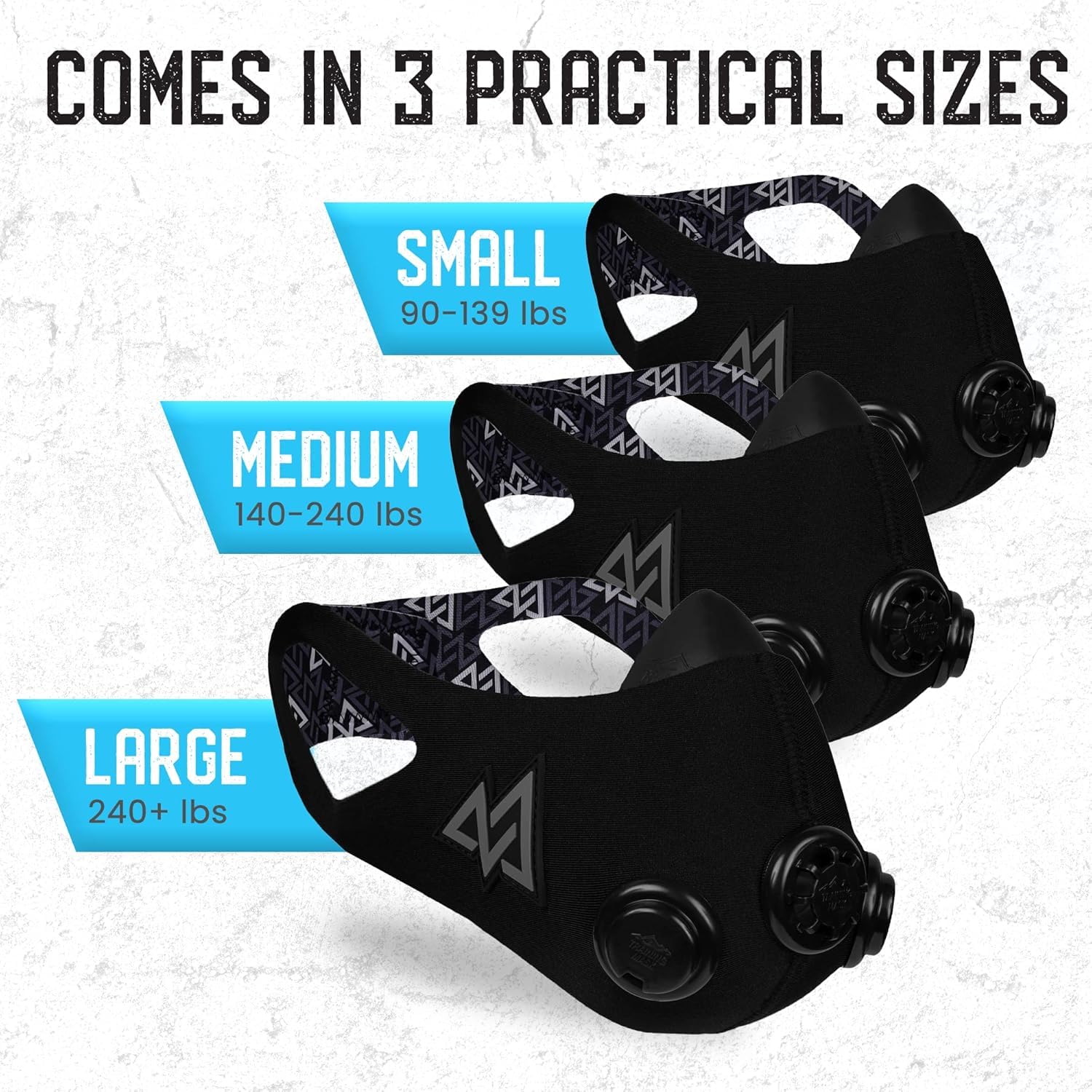 Amazon.com: TRAININGMASK 2.0 - Elevation Training Mask for High