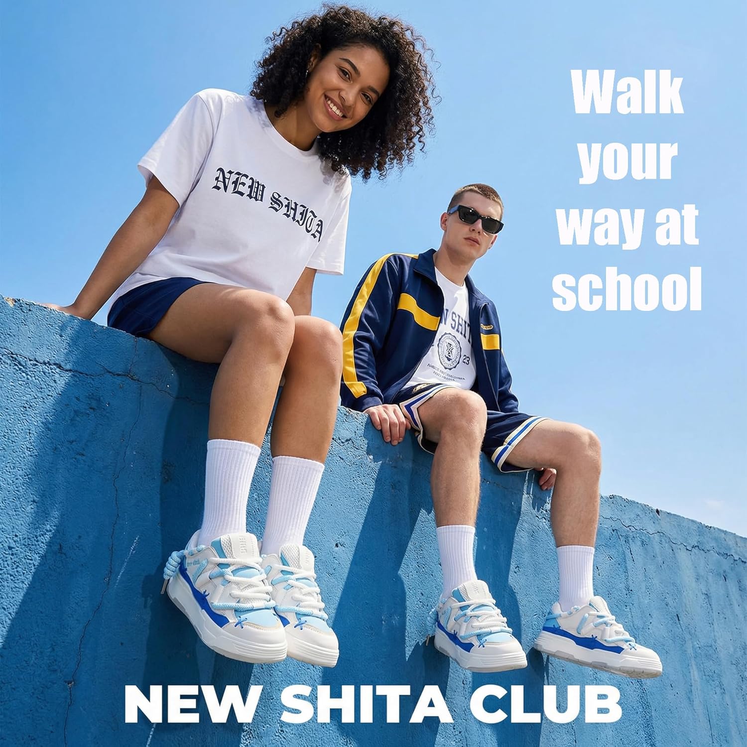 Height-Increasing Women’s Fashion Platform Chunky Sneakers Lightweight Cushioned Anti-Slip Breathable Unisex Shoes for Walking Casual Sport - Image 8