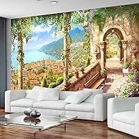 Vista 81 de Papel tapiz tropical de hojas de plátano verde, murales de plantas para dormitorio y sala de estar (no es autoadhesivo)