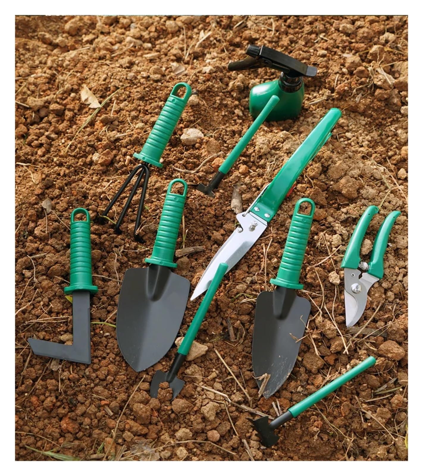 Ensemble d'outils à Main de Jardin 10 pièces adapté aux jardiniers