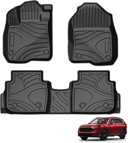 Vista 341 de Powerty Alfombras resistentes para BMW X3 2018 a 2024 y BMW X4 2019 a 2024, a medida para accesorios de X3 y X4, de elastómero termoplástico 3D