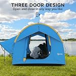 Outsunny SUV Tent, 2000mm Waterproof Car Tent with 3 Doors and Mesh Window, for 5-6 Person Camping Outdoor Travel