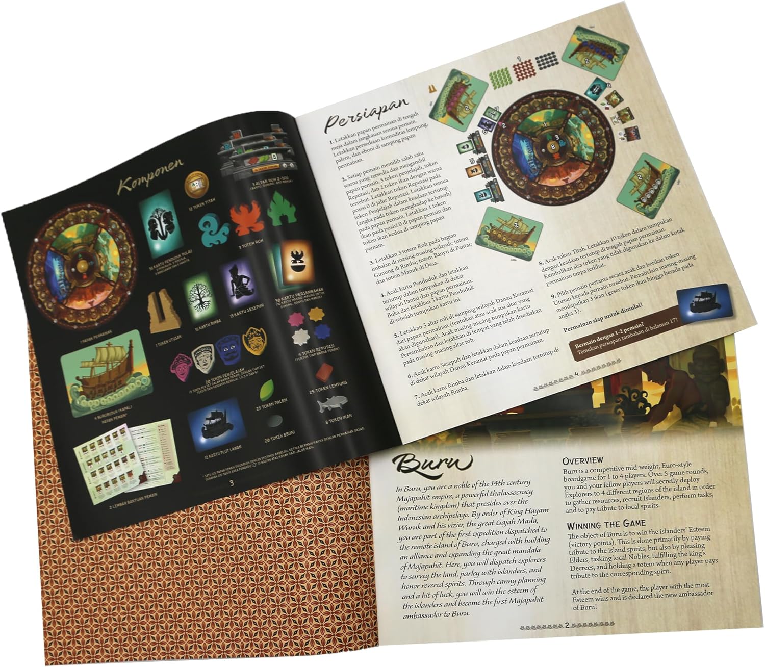 Buru Deluxe Edition | 60-75 Minutes | 1-4 Players (Standard Edition)