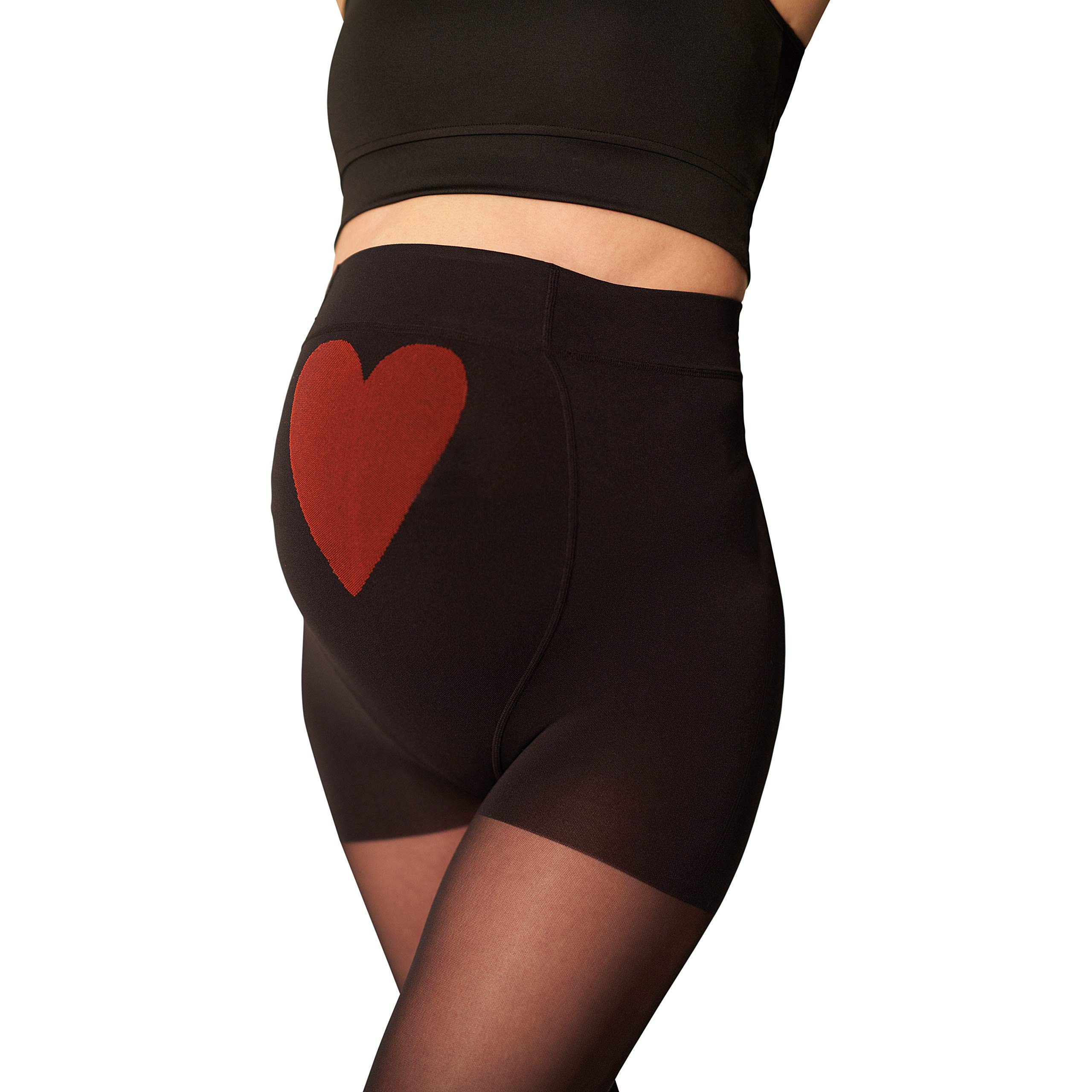 ITEM m6 - MAMA TIGHTS | nieprzezroczyste rajstopy ciążowe z kompresją