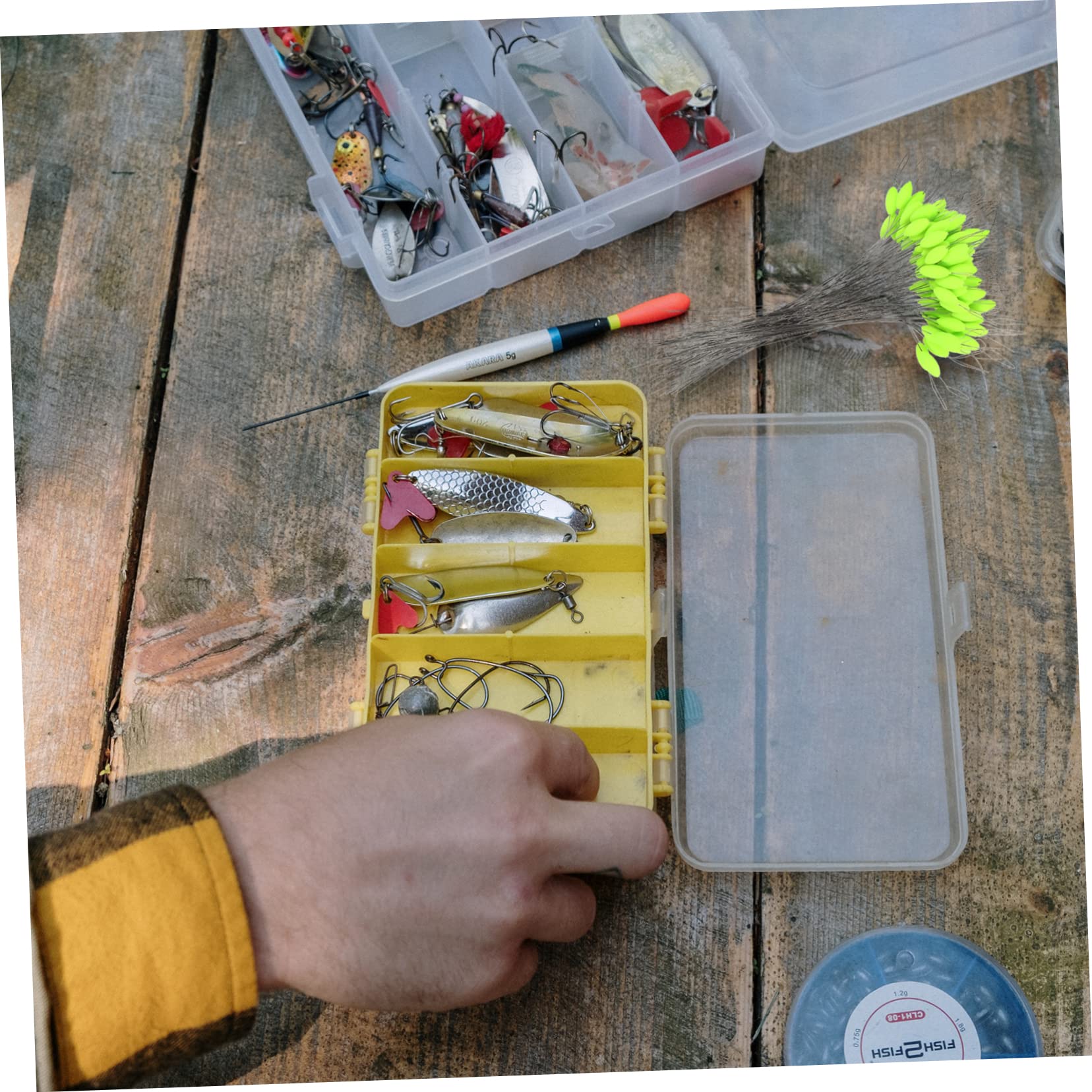 2 Ensembles Flotteur de pêche Gadgets de pêche flotteurs pour la pêche Flotteur de mer flotteurs de Canne à pêche Flotter bouée Fournitures de pêche Outil de pêche Plastique Green